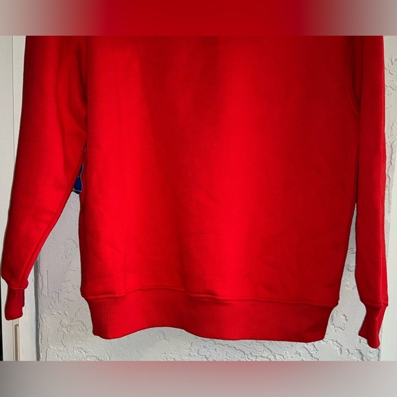 HARIBO Unisex Red Hoodie with Bear and Candy Cane Design- Size L14 (NWT) - Picture 7 of 10